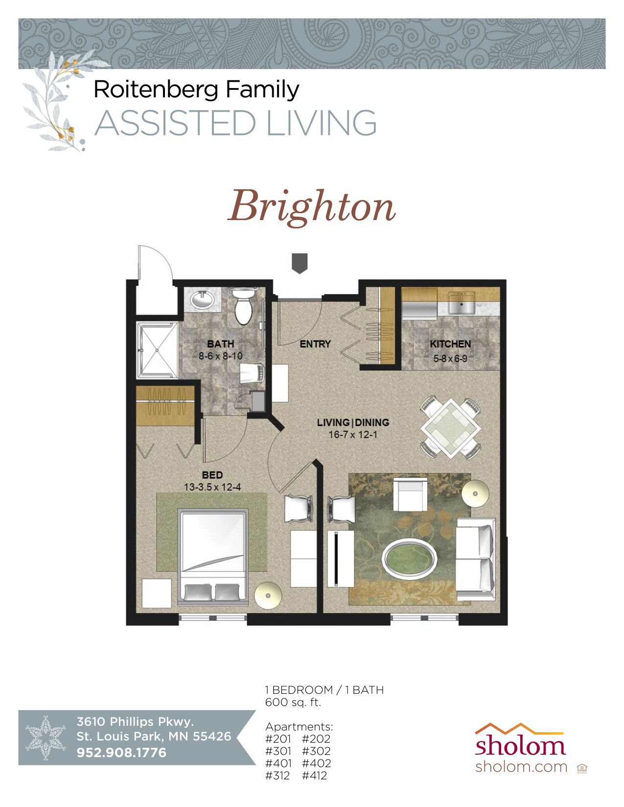 Brighton - Roitenberg Floor Plan