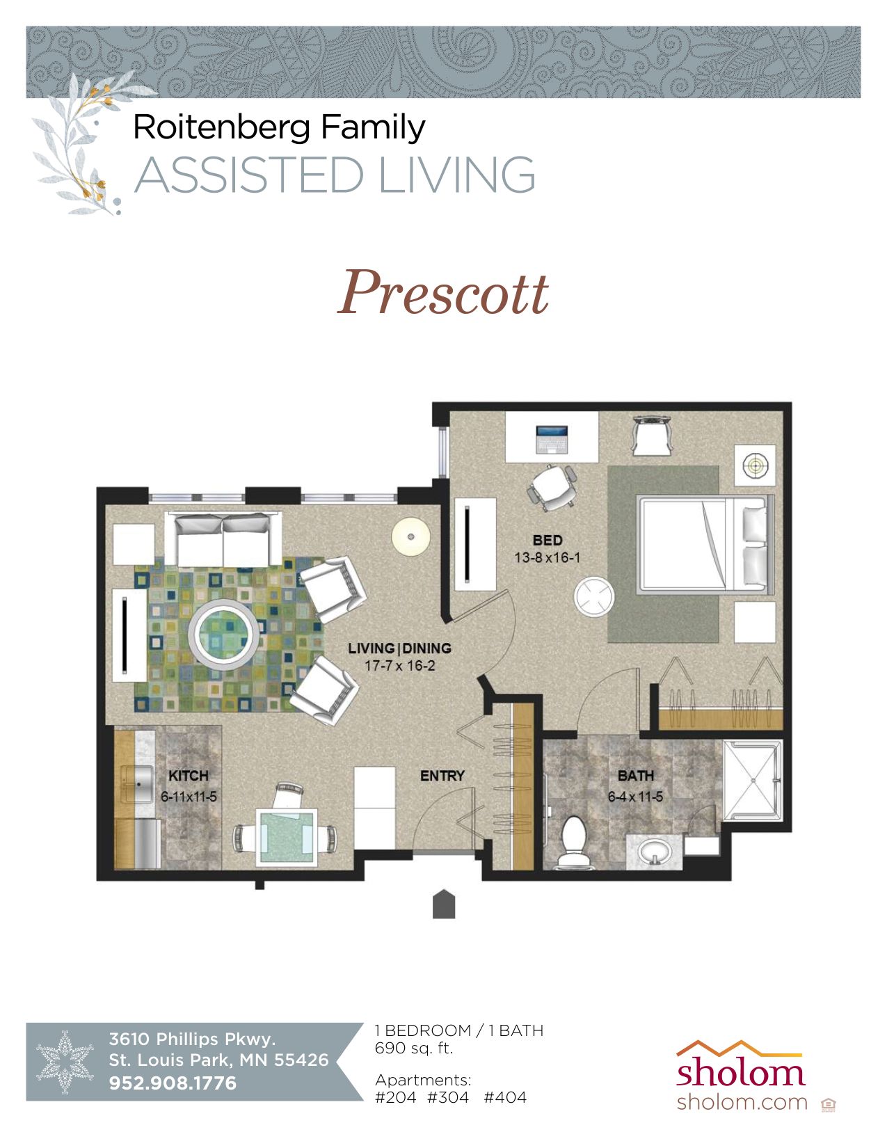 Prescott - Roitenberg Floor Plan