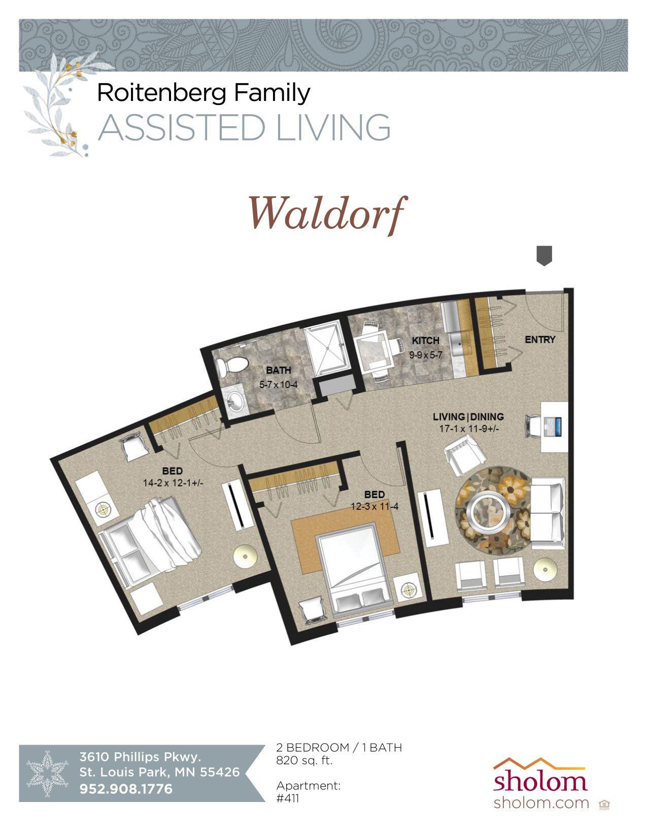 Waldorf - Roitenberg Floor Plan
