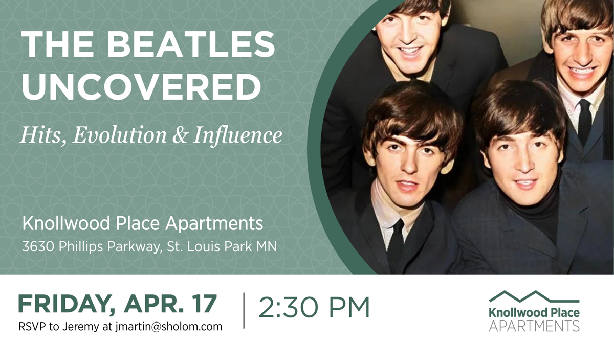 Beatles music event Twin Cities senior living