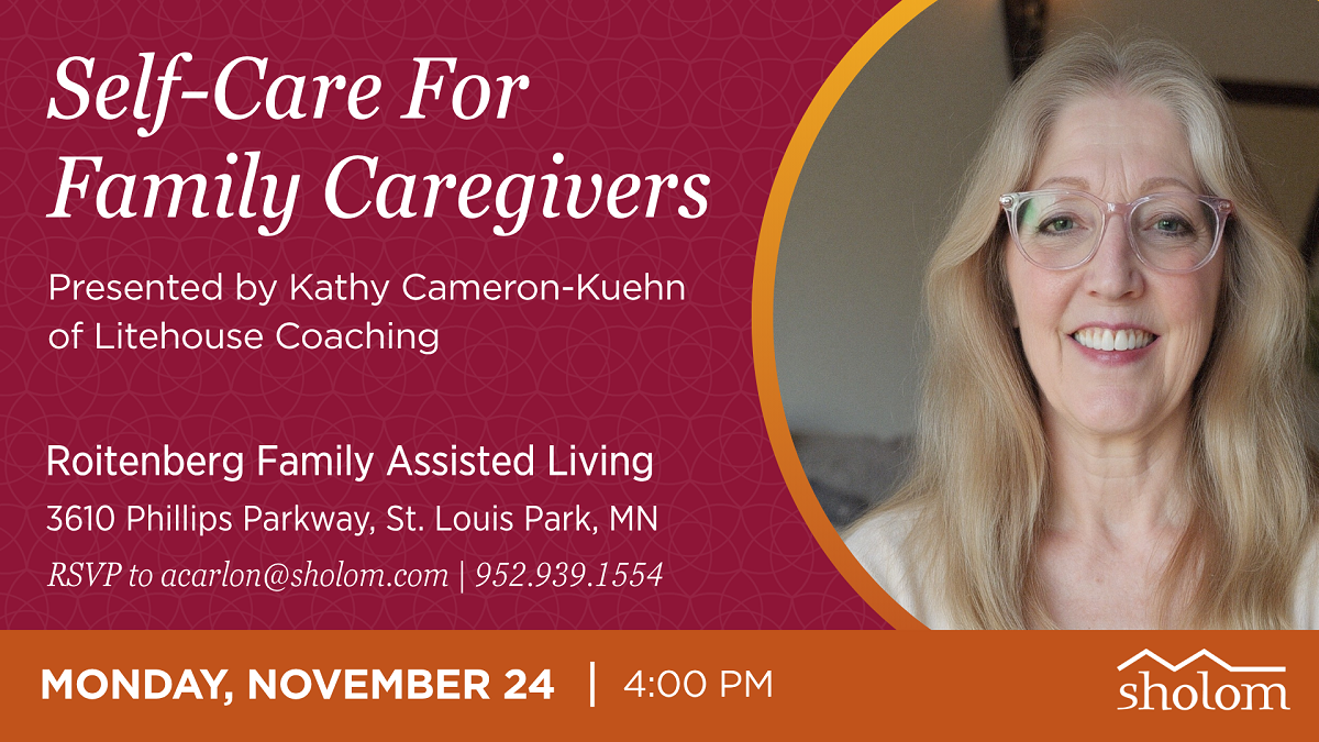 Self-care for family caregivers St. Louis Park